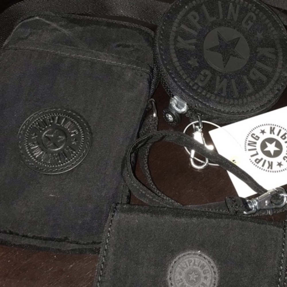Kipling crossbody, coin purse, wallet and wristlet